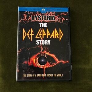 Hysteria: The Def Leppard Story DVD OUT OF PRINT rare documentary DVD